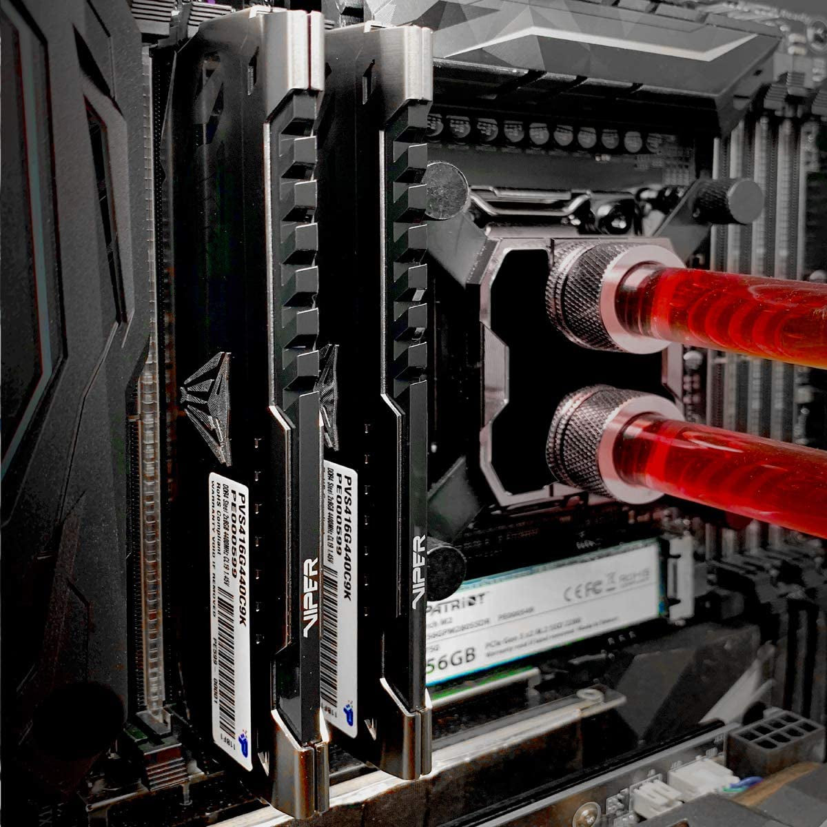 Patriot Viper Steel DDR4 RAM 16GB (1X16GB) 3200Mhz CL16 Desktop Memory
